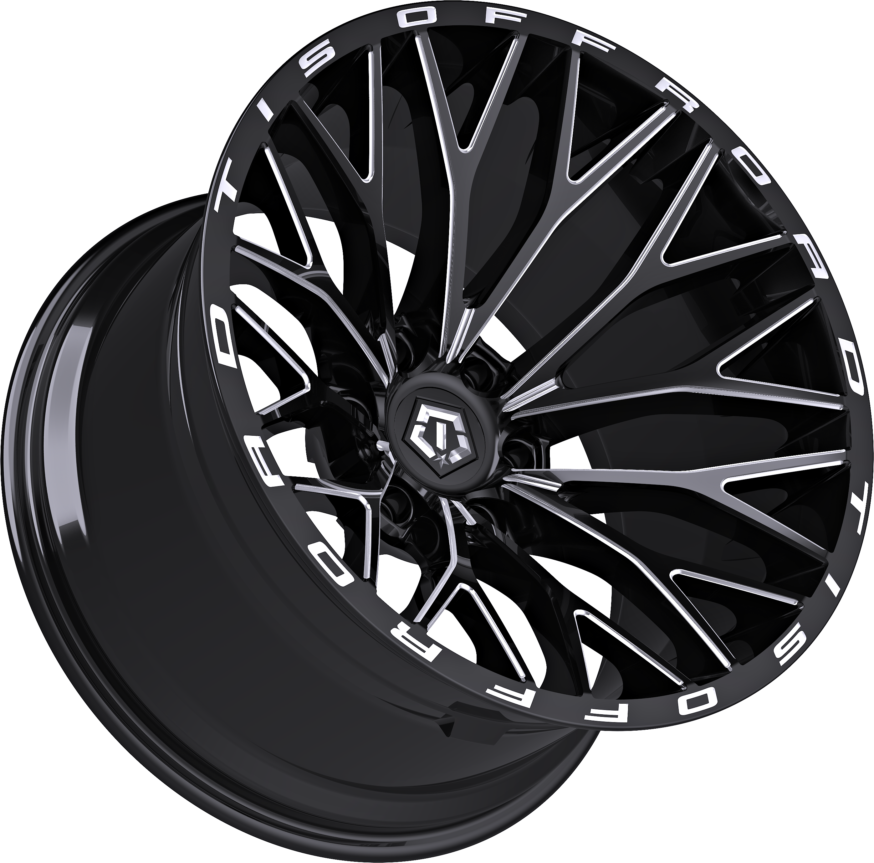 3 inch Lift M1 Bundle w/ 22x10 Black Milled Wheels & 33in Hercules TT1s - 2wd/4wd