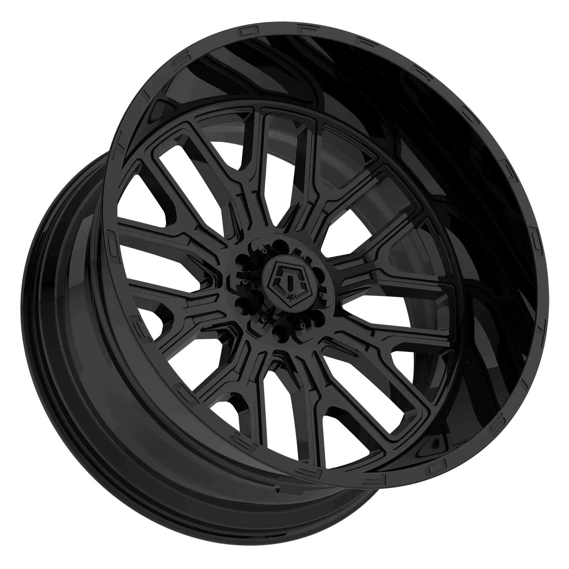 7 inch Lift N3 Bundle w/ 22x12 Gloss Black Wheels - 35in Toyo R/T Tires - 4wd
