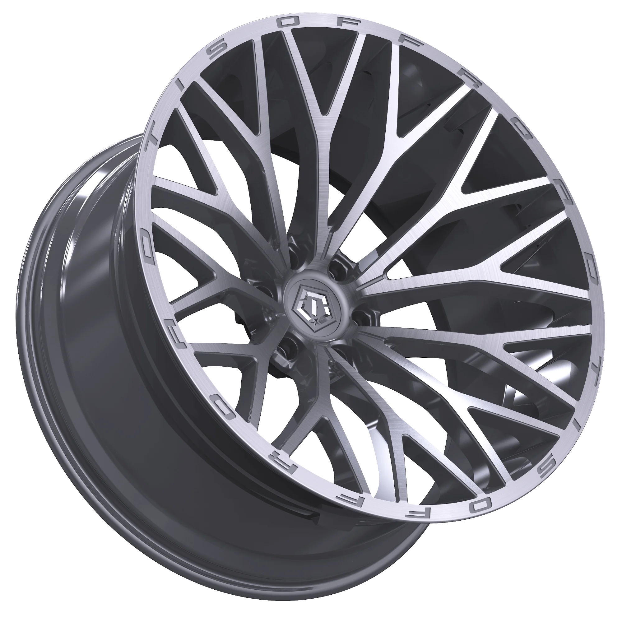 2 inch Level Bundle w/ 20x10 Brushed Silver Wheels & 33in Hercules RT1 Tires - 2wd/4wd