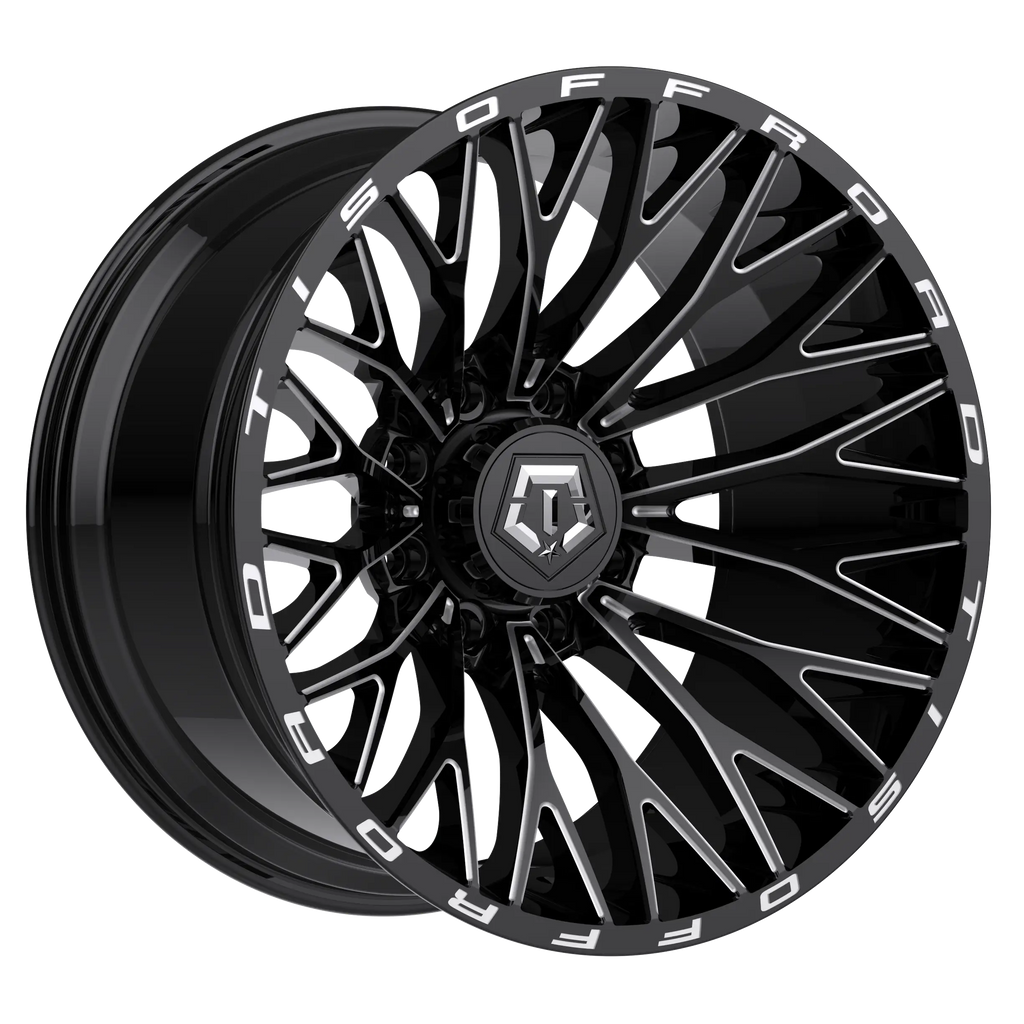 3.5 Inch Lift N3 Bundle w/ 22x10 Black Milled Wheels & 33in Hercules RT1 - 2wd/4wd