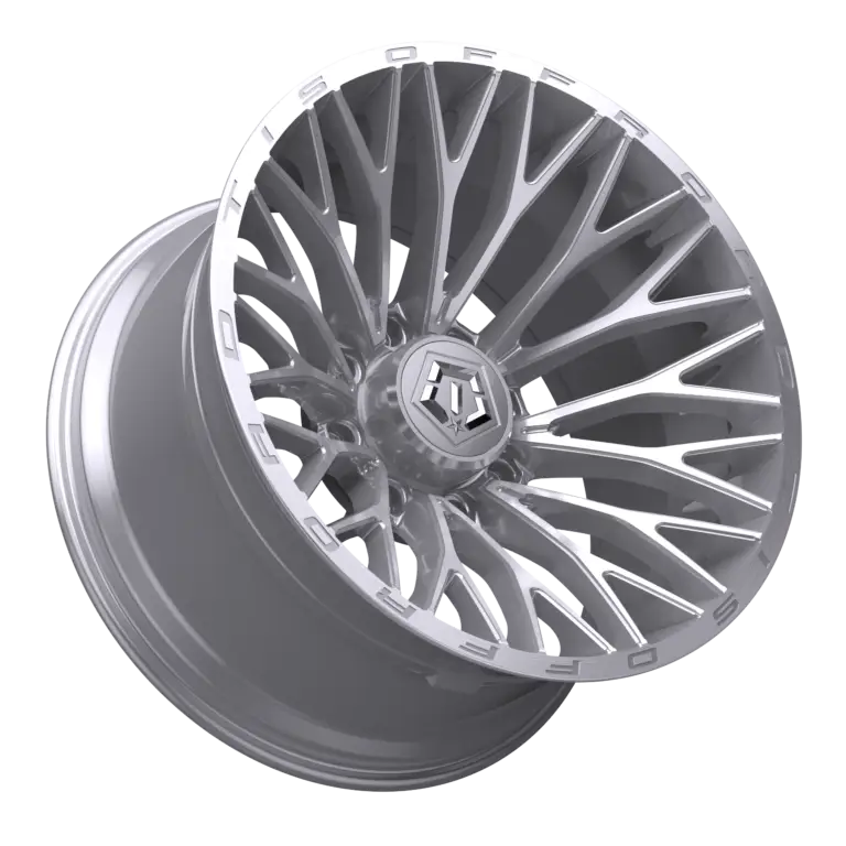 3 inch Lift M1 Bundle w/ 22x10 Silver Machined Wheels & 33in Hercules RT1 - 2wd/4wd