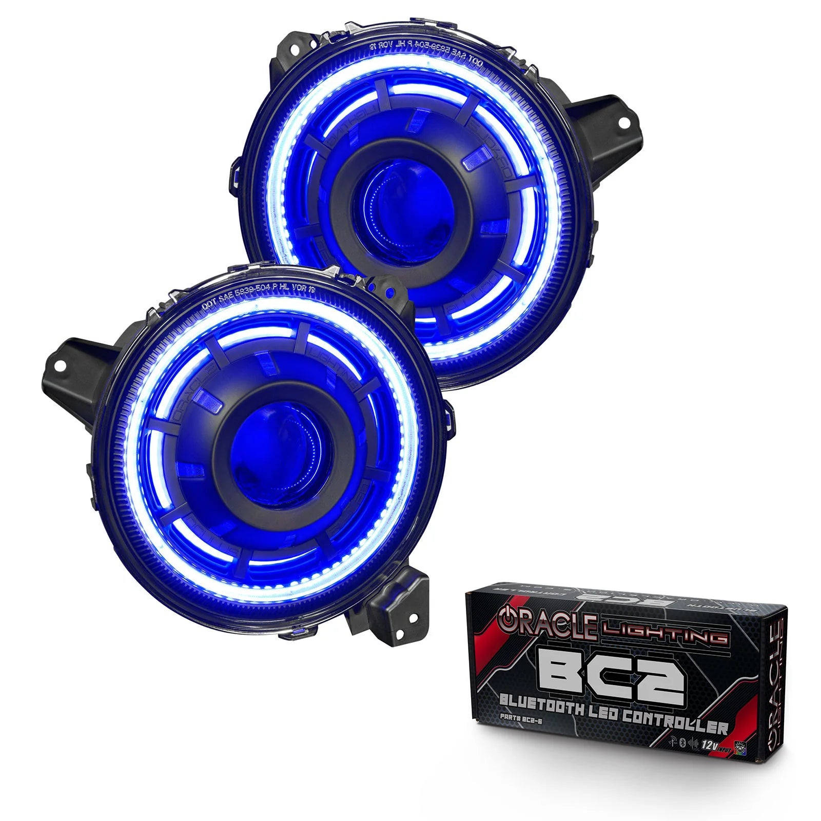 Oracle Lighting Oculus™ ColorSHIFT Bi-LED Projector Headlights for Jeep JL / Gladiator JT