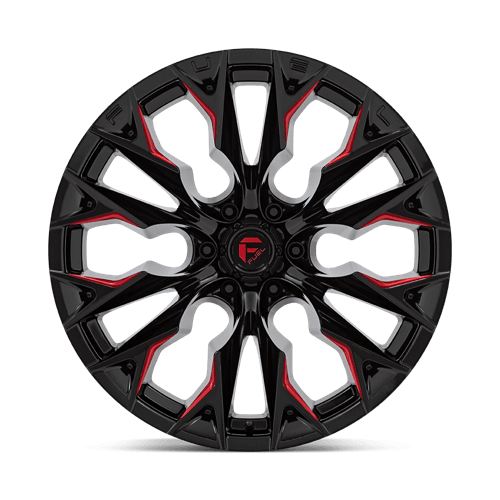 7 inch Lift N3 Bundle w/ 22x12 Black Red Milled Wheels - 35in Hercule TT1 Tires + Upper Control Arms- 4wd (14-18)