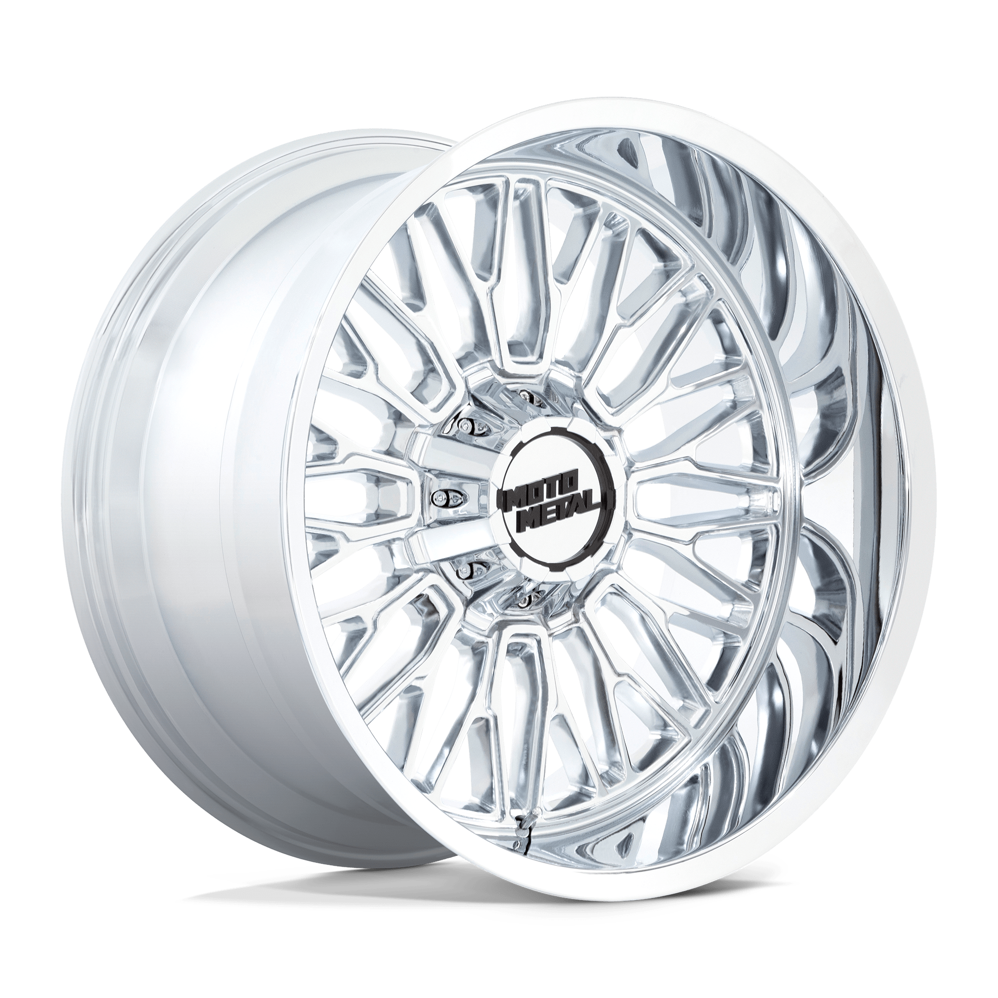 6 inch Lift N3 Bundle w/ 22x10 Chrome Wheels- 35in Hercules TT1 Tires - 4wd