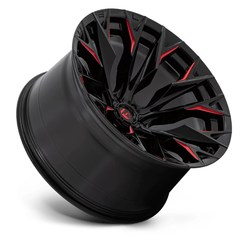 7 inch Lift N3 Bundle w/ 22x12 Black Red Milled Wheels - 35in Hercule TT1 Tires + Upper Control Arms- 4wd (14-18)
