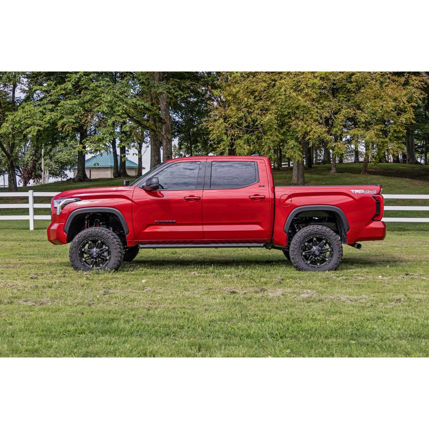 Rough Country BA2 Running Boards Side Step Bars | Toyota Tundra 2WD/4WD (2022-2025)