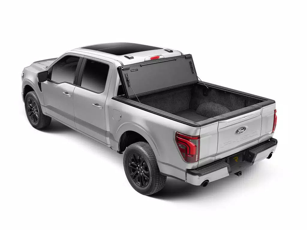 BakFlip MX4 Hard Folding Tonneau Cover - 2021 to 2025 Ford F150 Raptor Lighting w/ 5'7 Bed
