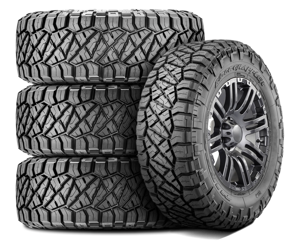 2 inch Level Bundle w/ 22x10 Platinum Wheels & 33in Nitto Ridge Grapplers- 2wd/4wd