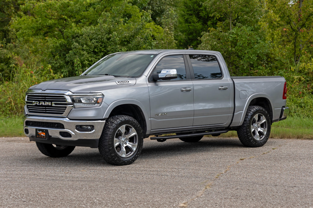 Rough Country OV2 Running Boards Side Step Bars | Crew Cab | Ram 1500 (19-25)/1500 TRX (21-24)