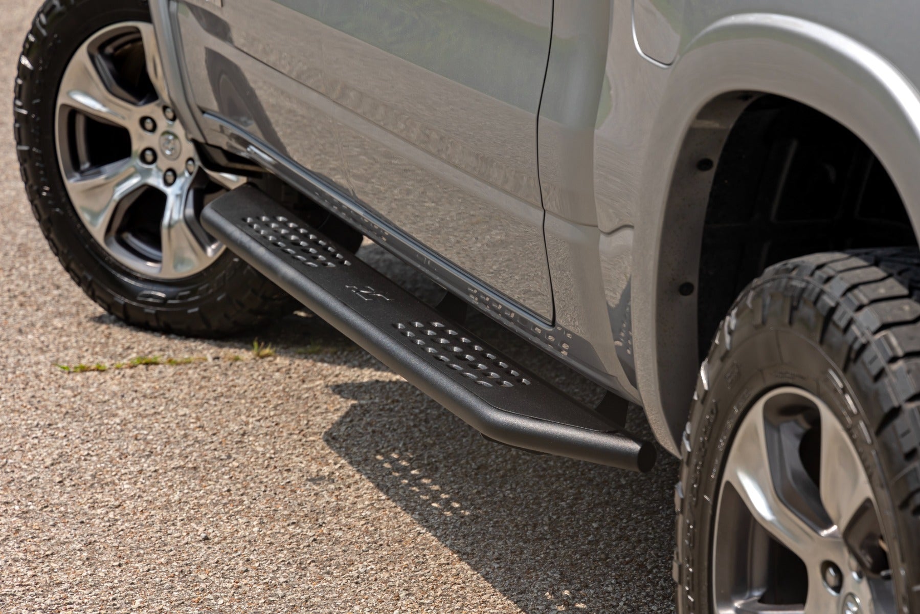 Rough Country OV2 Running Boards Side Step Bars | Crew Cab | Ram 1500 (19-25)/1500 TRX (21-24)