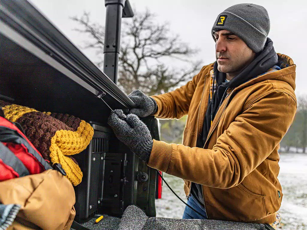BAKFlip MX4 TS Hard Folding Tonneau Cover w/ T-Slot Rails (2019-2025 Ram 1500)