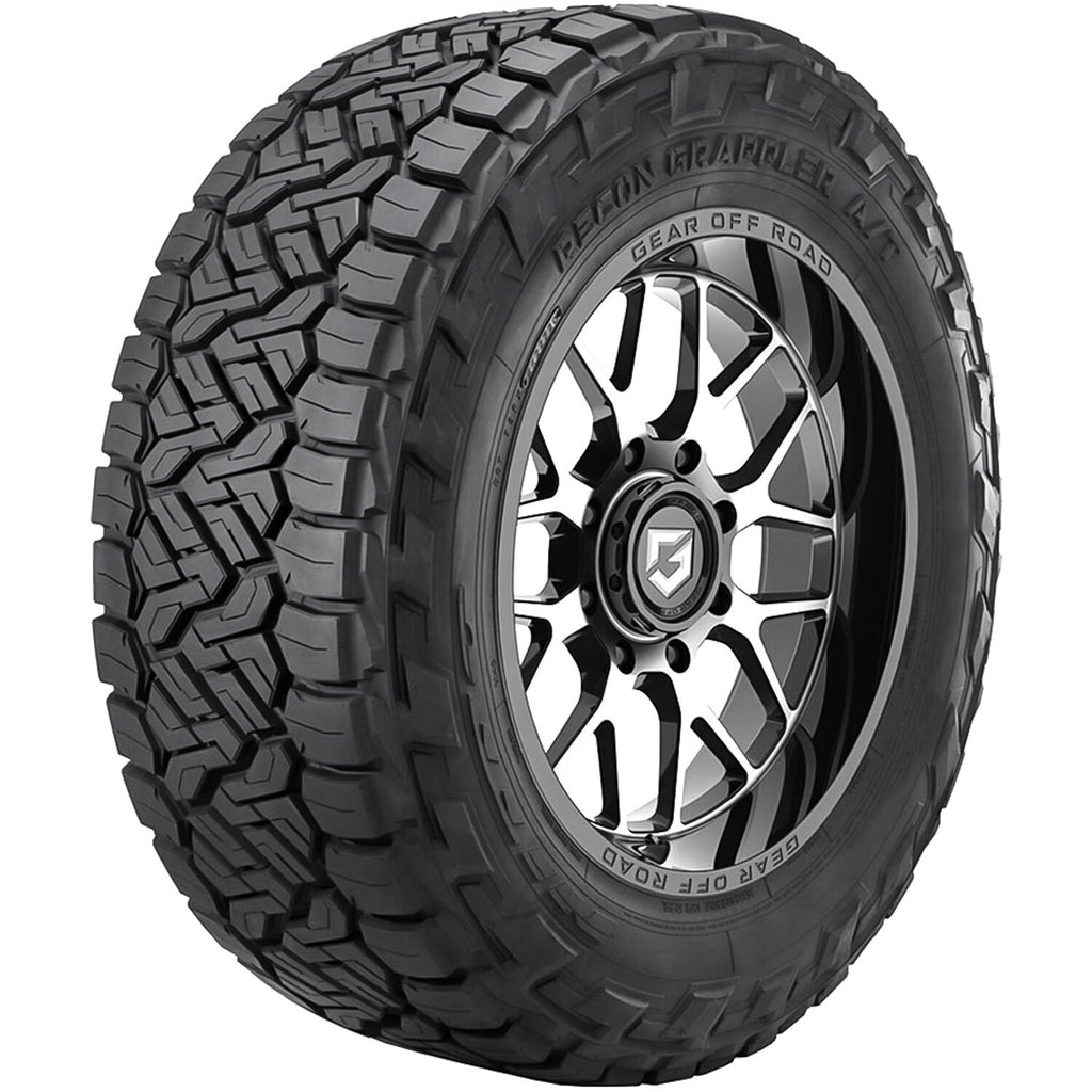 3.5 inch Lift M1 Bundle w/ 22x10 Black Milled Wheels - 33in Nitto Recon Grapplers - 4wd (14-18)