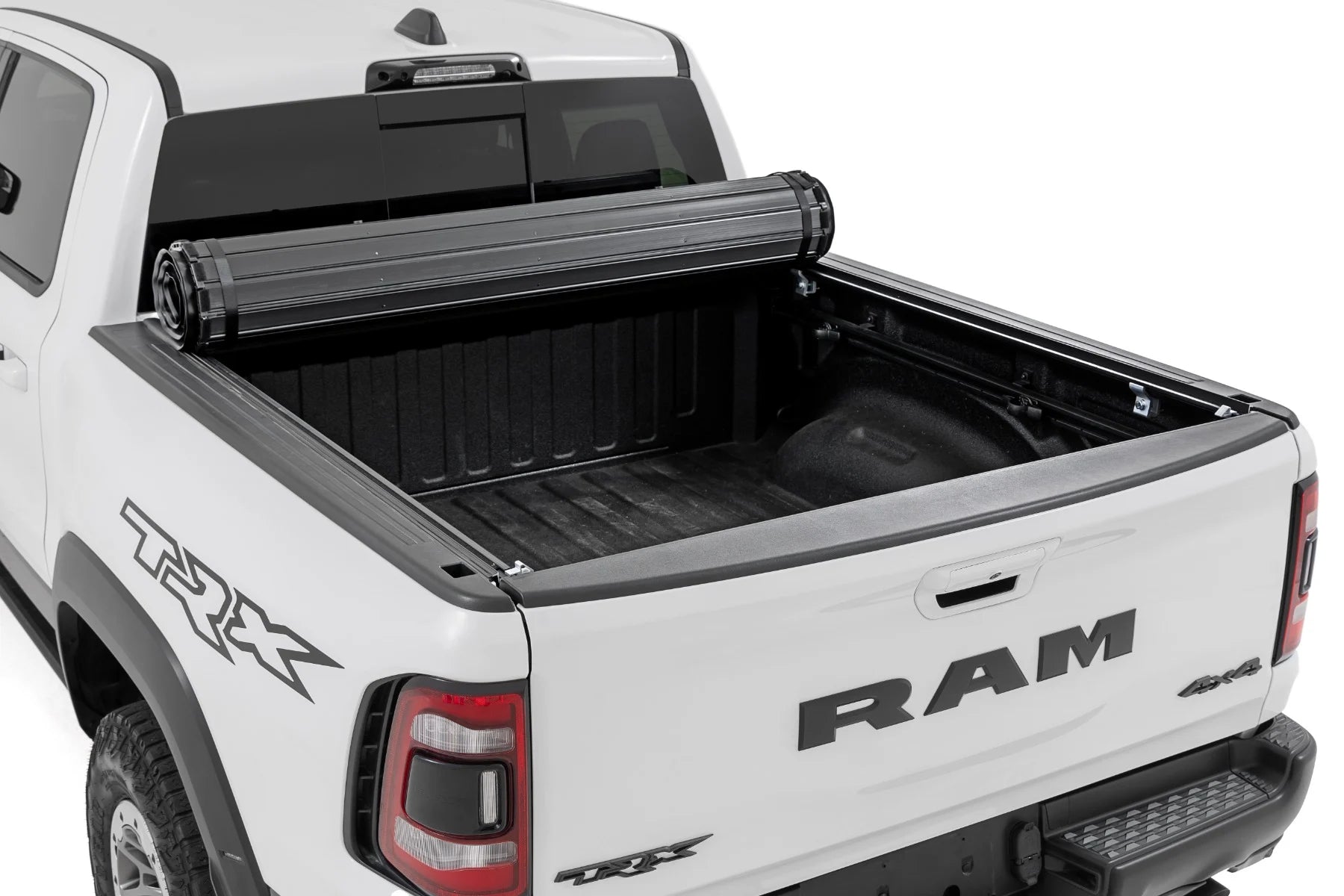 Rough Country Hard Roll Up Bed Cover 5'7" Bed | Ram 1500 (19-25)/1500 TRX (21-24)
