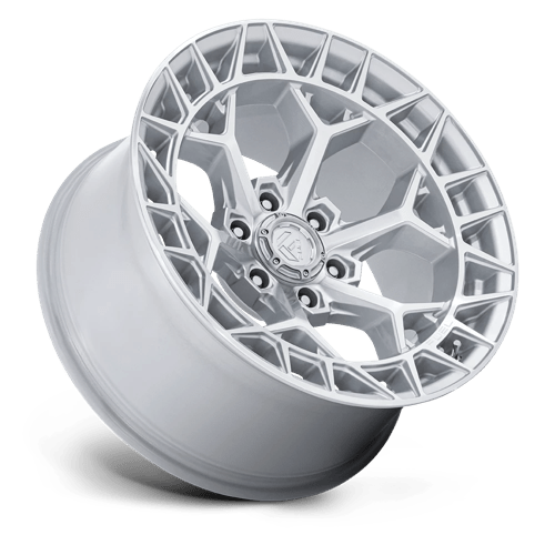 6 inch Lift N3 Bundle w/ 22x10 Silver Wheels- 35in Hercules TT1 Tires - 4wd