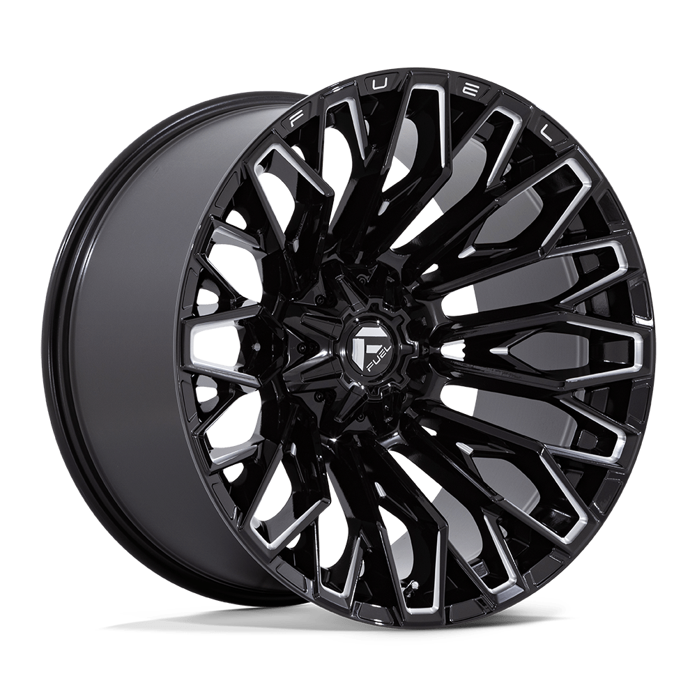 7 inch Lift N3 Bundle w/ 22x12 Black Milled Wheels - 35in Hercule TT1 Tires + Upper Control Arms- 4wd (14-18)