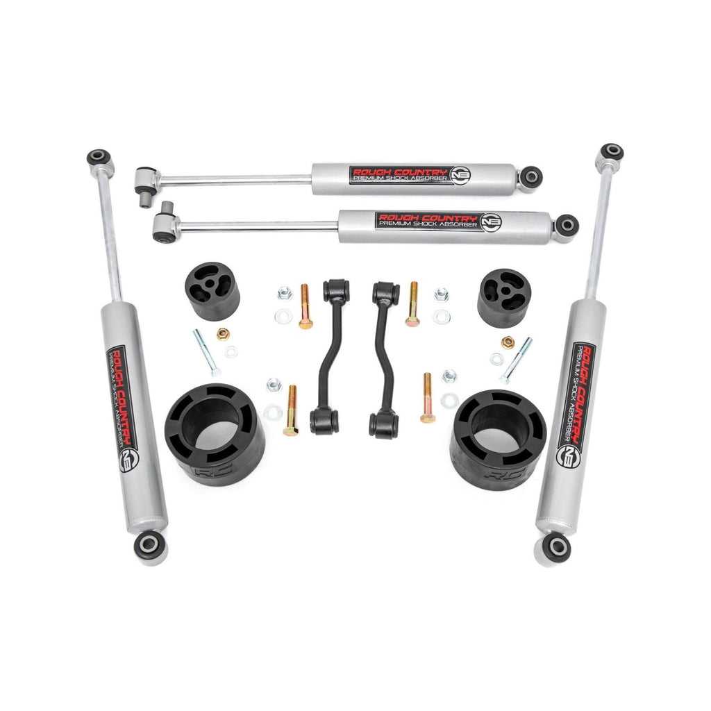 Rough Country 2.5 Inch Leveling Kit Jeep Gladiator JT 4WD (2024-2025)