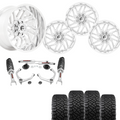 3 inch Lift Bundle N3 w/ 20x9 Chrome Wheels & 33in Nitto Ridge Grapplers- RAM 1500 4wd
