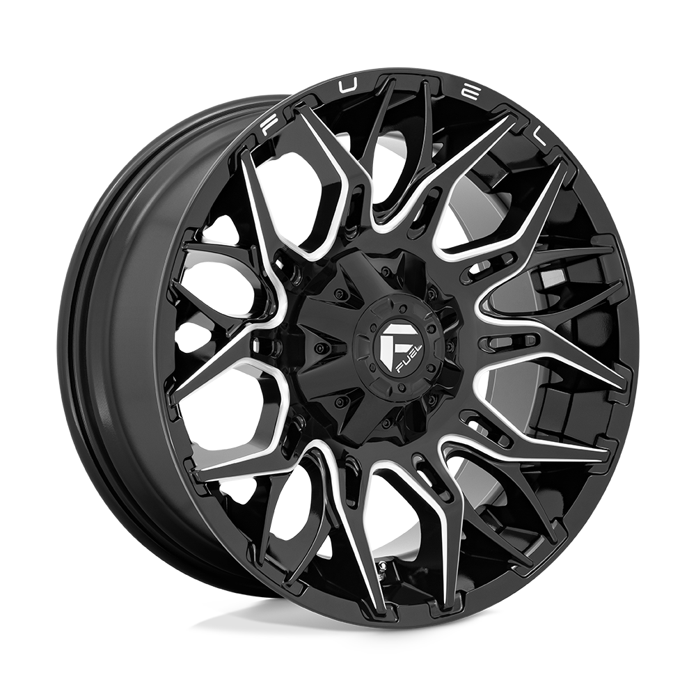 6in Lift N3 Bundle w/ 22x10 Black Milled Wheels & 35in Falken AT4 Tires - 4wd