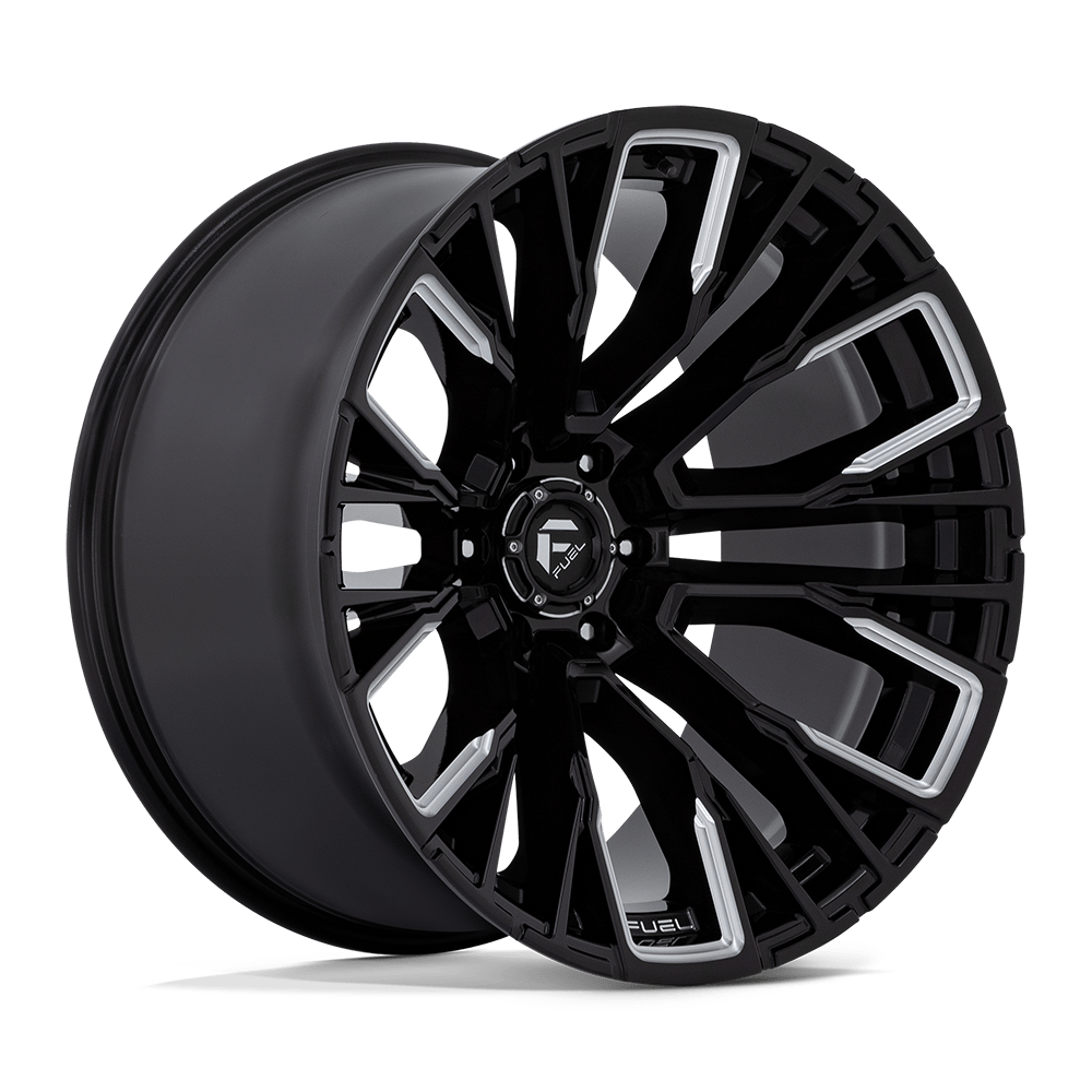 7 inch Lift N3 Bundle w/ 22x12 Black Chrome Wheels - 35in Hercule TT1 Tires + Upper Control Arms- 4wd (14-18)