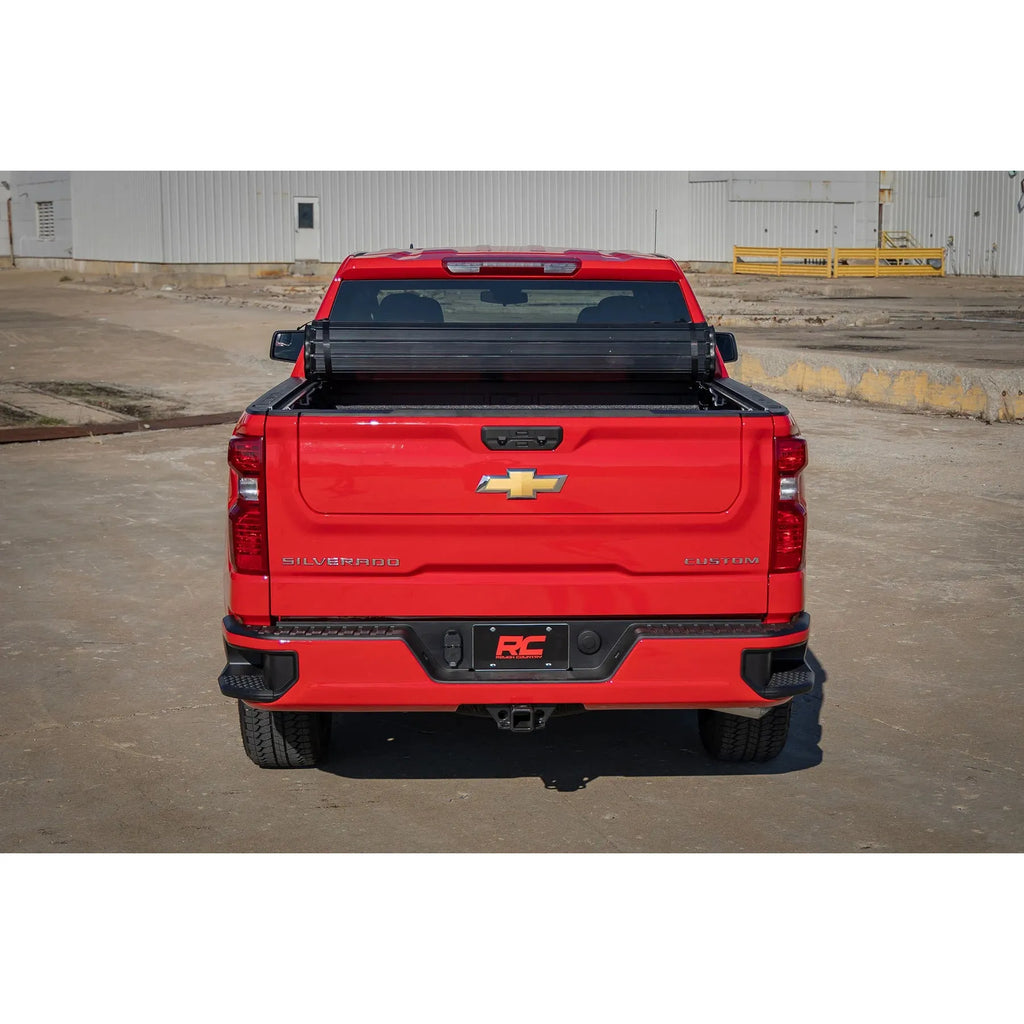 Rough Country Hard Roll Up Bed Cover 5'10" Bed | Chevy/GMC Sierra/Silverado 1500 (19-25)