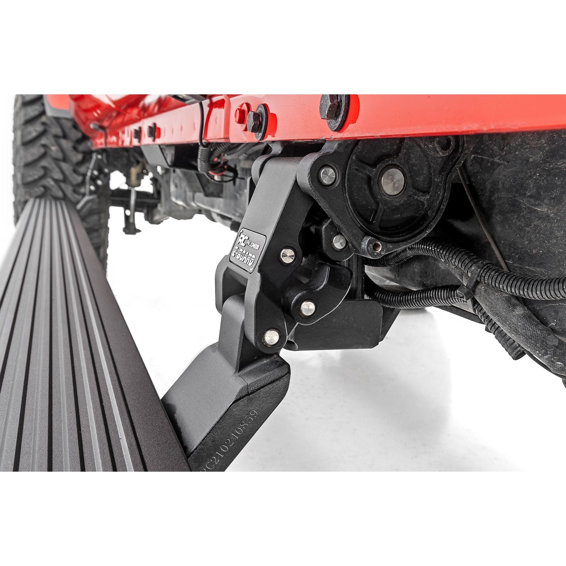 Rough Country Power Running Boards Dual Electric Motor | Jeep Gladiator JT 4WD (20-25)