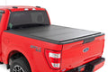 Rough Country Hard Tri-Fold Flip Up Bed Cover 5'7" Bed | Ford F-150 2WD/4WD (2015-2020)