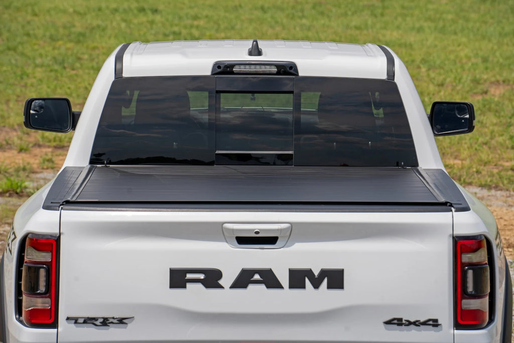 Rough Country Hard Roll Up Bed Cover 5'7" Bed | Ram 1500 (19-25)/1500 TRX (21-24)