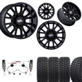 3.5 Inch Lift M1 Bundle w/ 20x10 Gloss Black Wheels & 33in Hercules TT1 - 2wd/4wd
