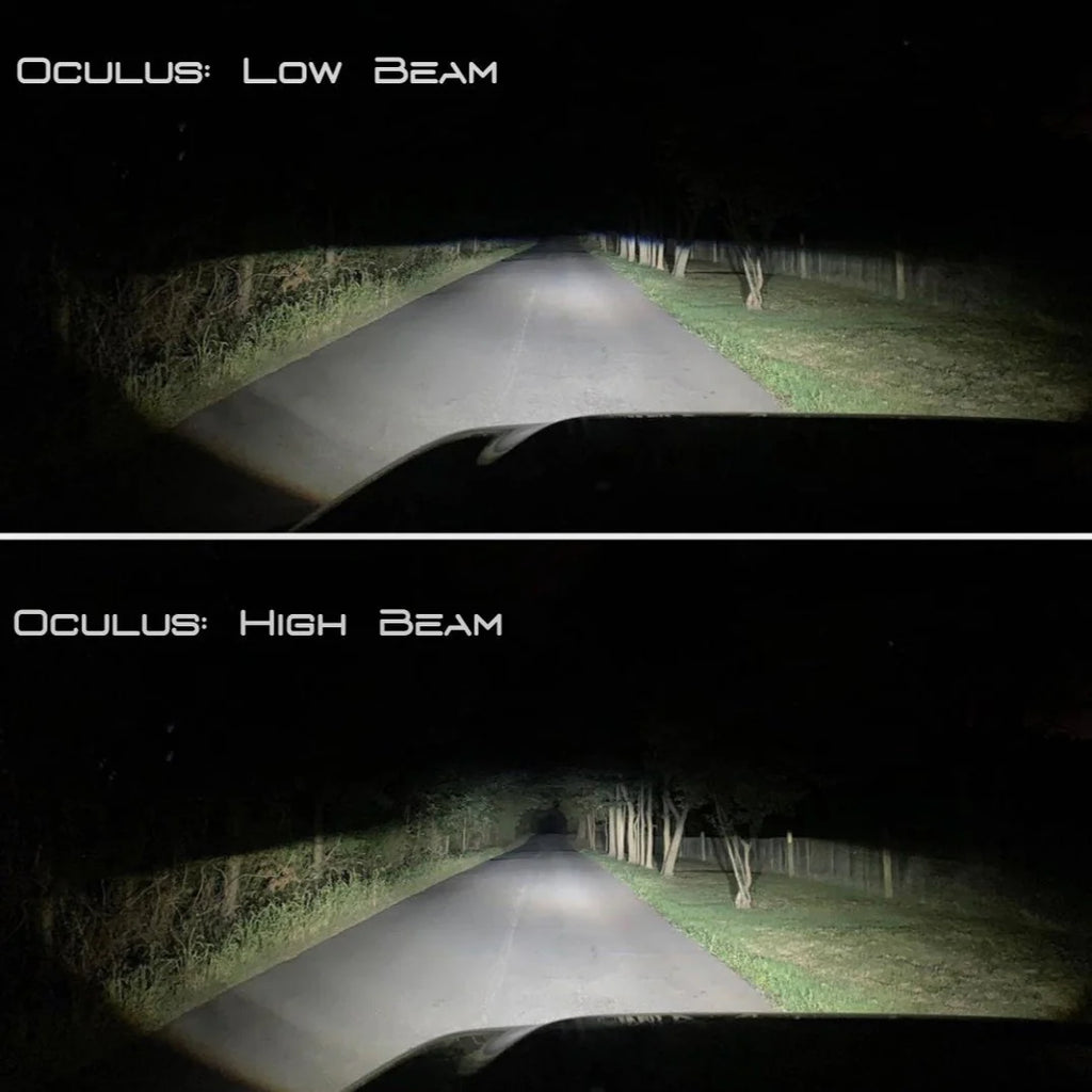 Oracle Lighting Oculus™ Switchback Bi-LED Projector Headlights for Jeep Wrangler JL/ Gladiator JT