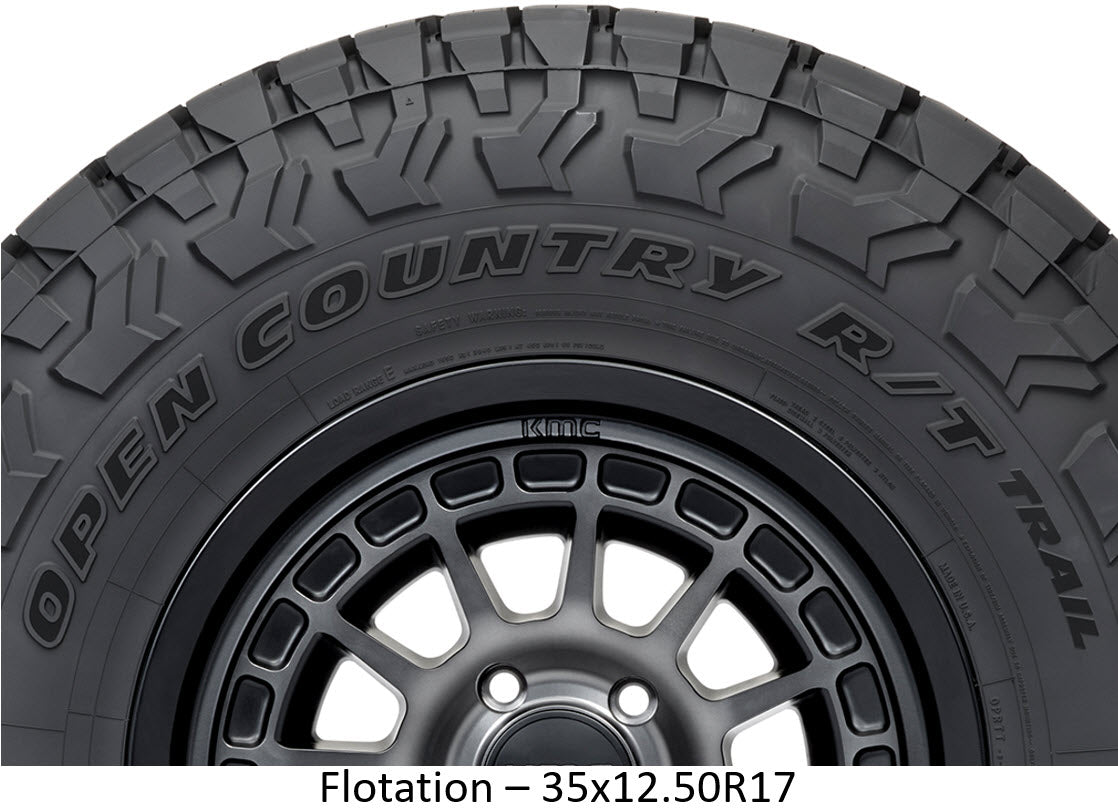 Toyo Open Country R/T Trail LT37x1250x22 12ply