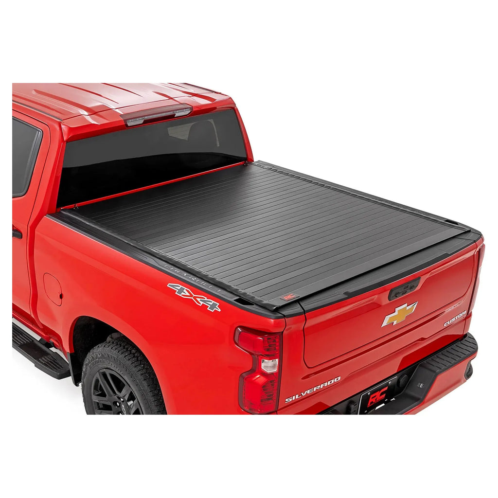Rough Country Hard Roll Up Bed Cover 5'10" Bed | Chevy/GMC Sierra/Silverado 1500 (19-25)