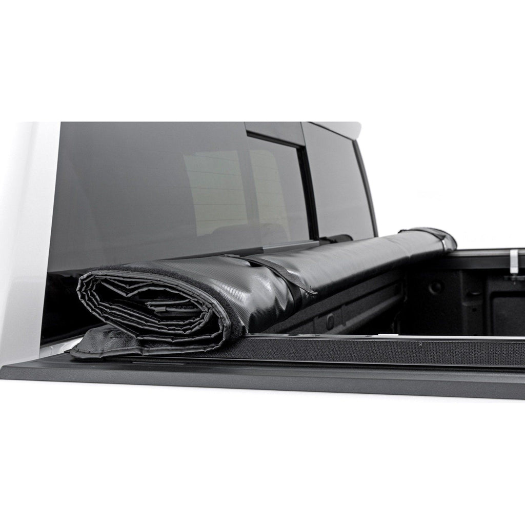 Rough Country Soft Roll Up Bed Cover 5'10 Chevy/GMC Sierra 1500 (19-25)/Silverado 1500 (19-25)