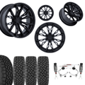 3.5 Inch Lift M1 Bundle w/ 22x10 Black Out Wheels & 33in Toyo AT3 Tires - 2wd/4wd