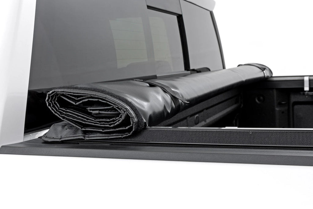 Rough Country Soft Roll Up Bed Cover Chevy/GMC Sierra 1500 (19-25)/Silverado 1500 (19-25)