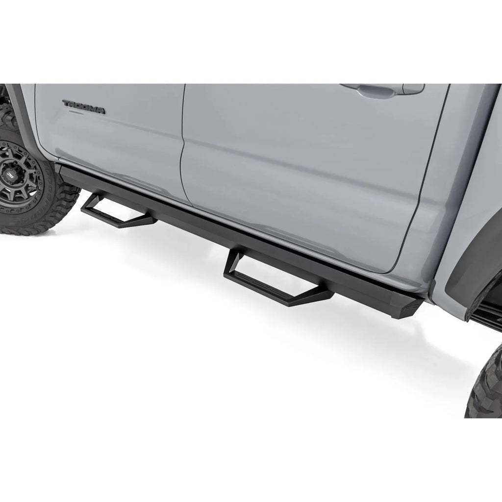 Rough Country SRL2 Adj Aluminum Step Double Cab | Toyota Tacoma 2WD/4WD (2005-2023)