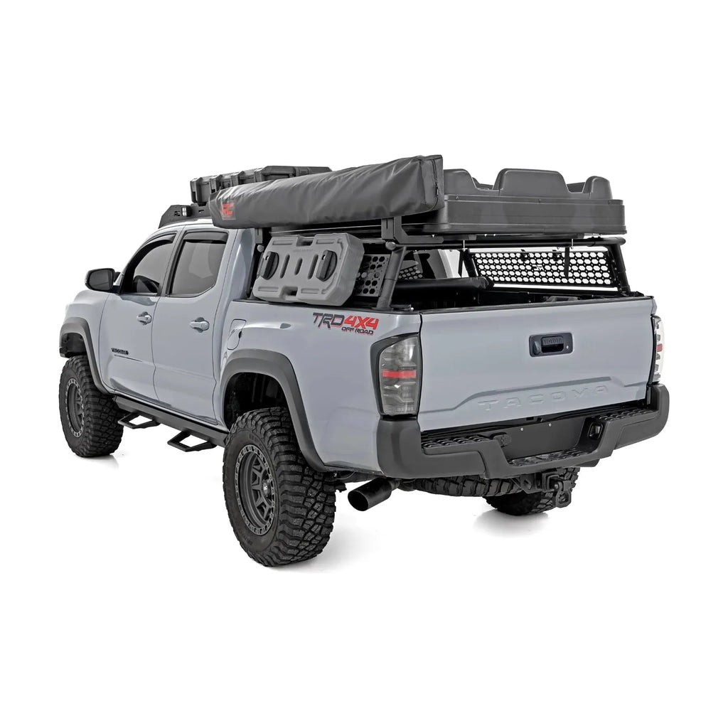 Rough Country SRL2 Adj Aluminum Step Double Cab | Toyota Tacoma 2WD/4WD (2005-2023)