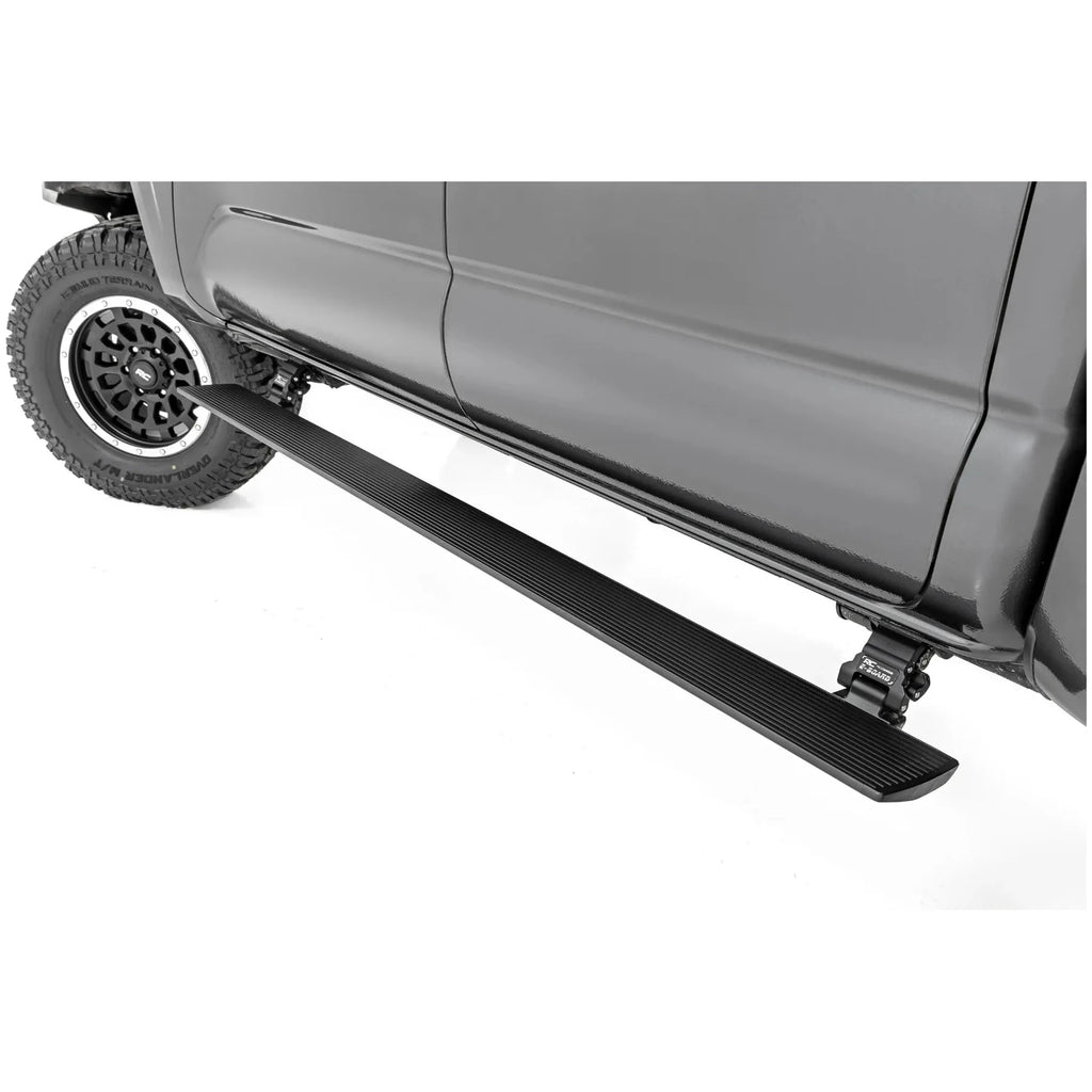 Rough Country Power Running Boards Dual Electric Motor | Double Cab | Toyota Tacoma (05-23)