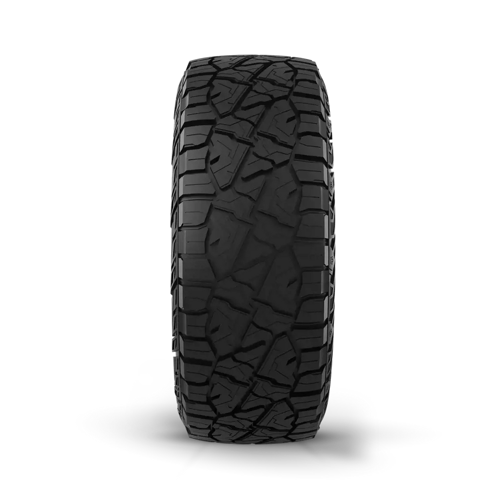 7 inch Lift N3 Bundle w/ 22x12 Black Wheels - 35in Hercules RT1 Tires & Upper Control Arms- 4wd (14-18)
