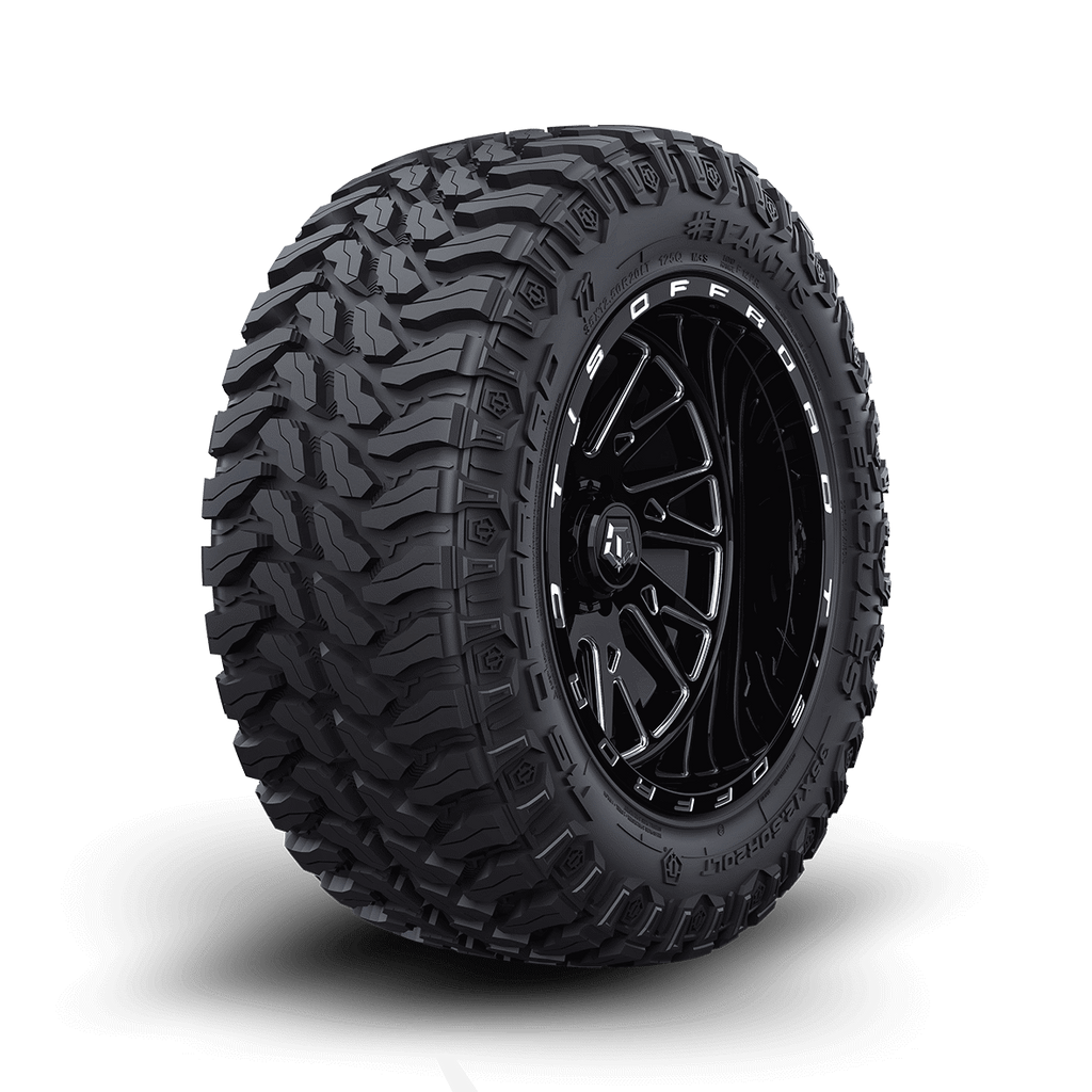 3.5 inch Lift N3 Bundle w/ 22x10 Black Wheels - 33in TIS TT1 Mud Tires - 4wd (14-18)